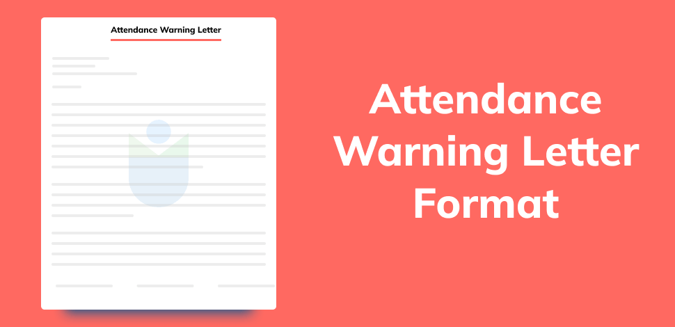Attendance Warning Letter Format