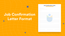 Job Confirmation Letter - Format, Definition, Tips, and More