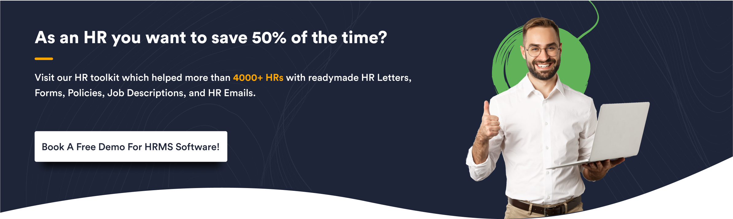 As an HR you want to save 50 of the time2