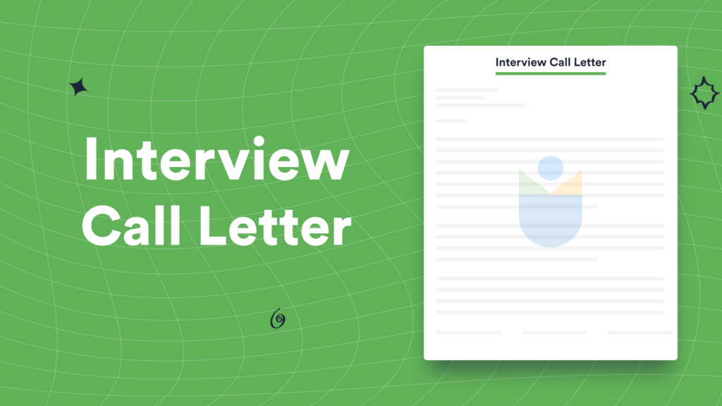 Interview Call Letter Format Meaning Tips And Examples The Ultimate Business System