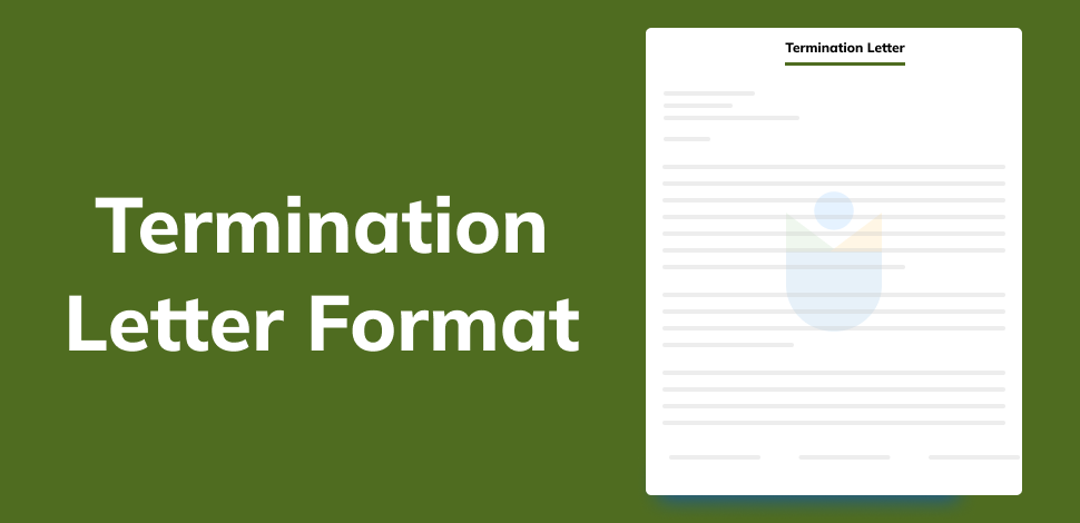 Termination Letter Format