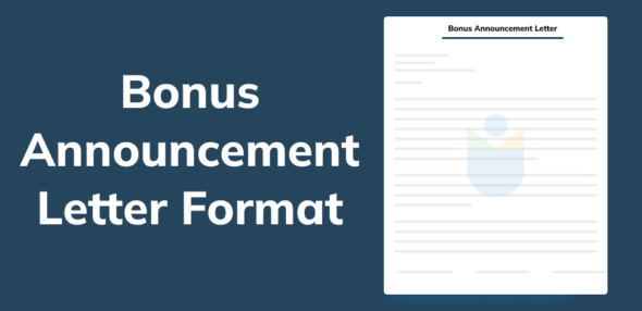 Bonus Announcement Letter - Format, Meaning, Tips, Examples, and More