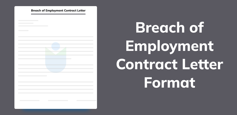 Breach of Employment Contract Letter
