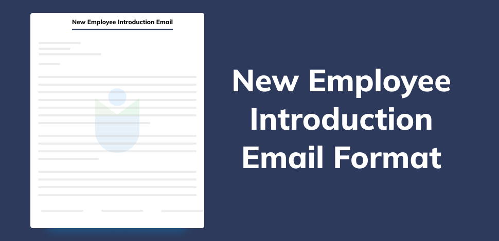 New Employee Introduction Email