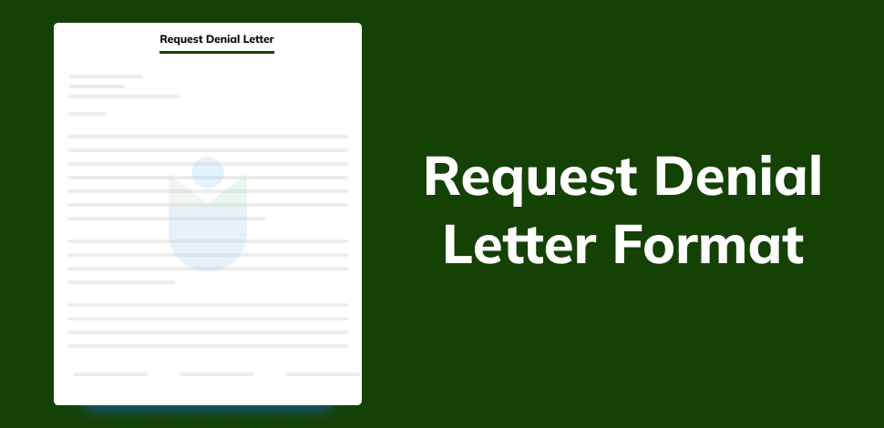Request Denial Letter