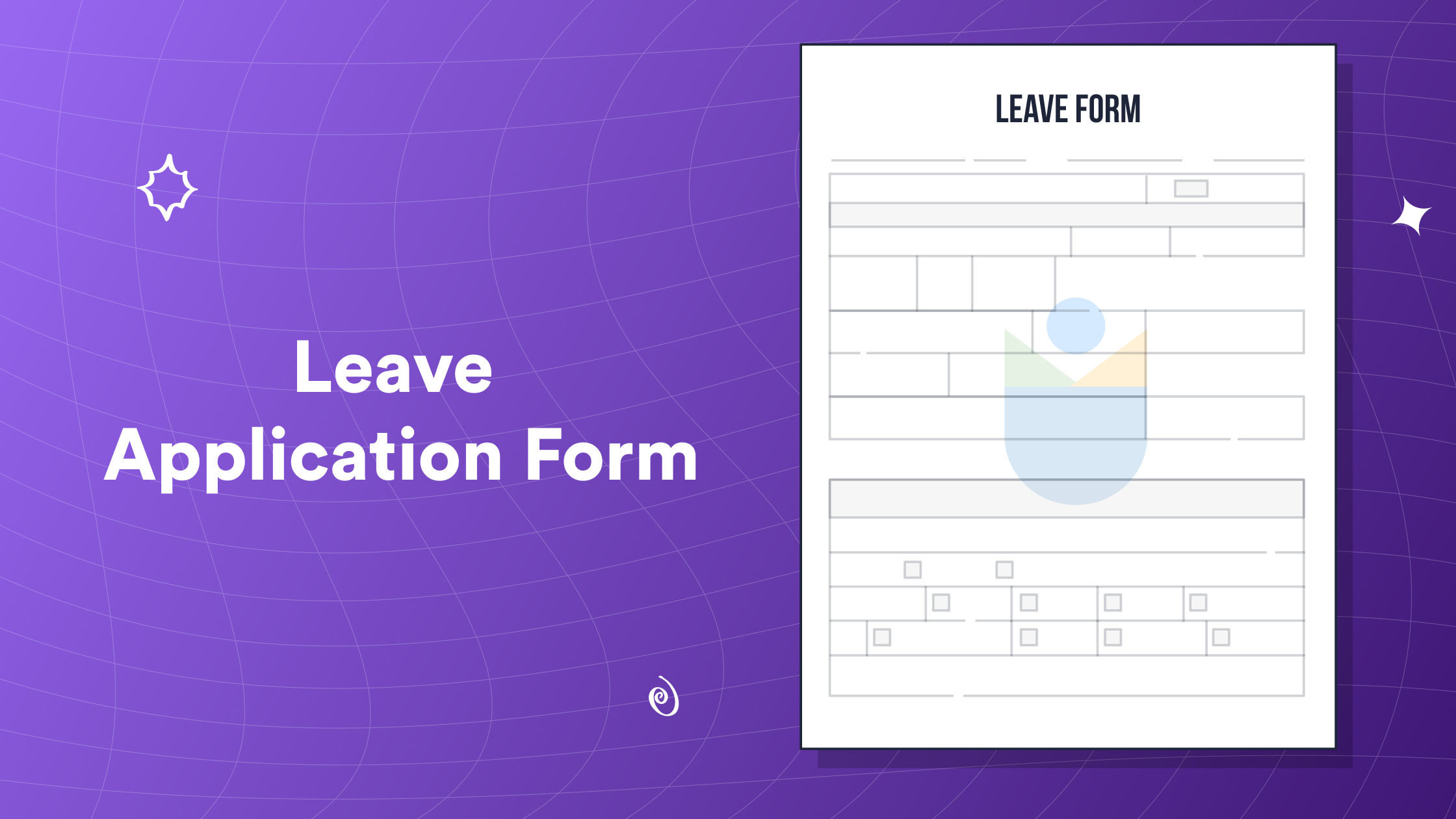 Application For Leave Form
