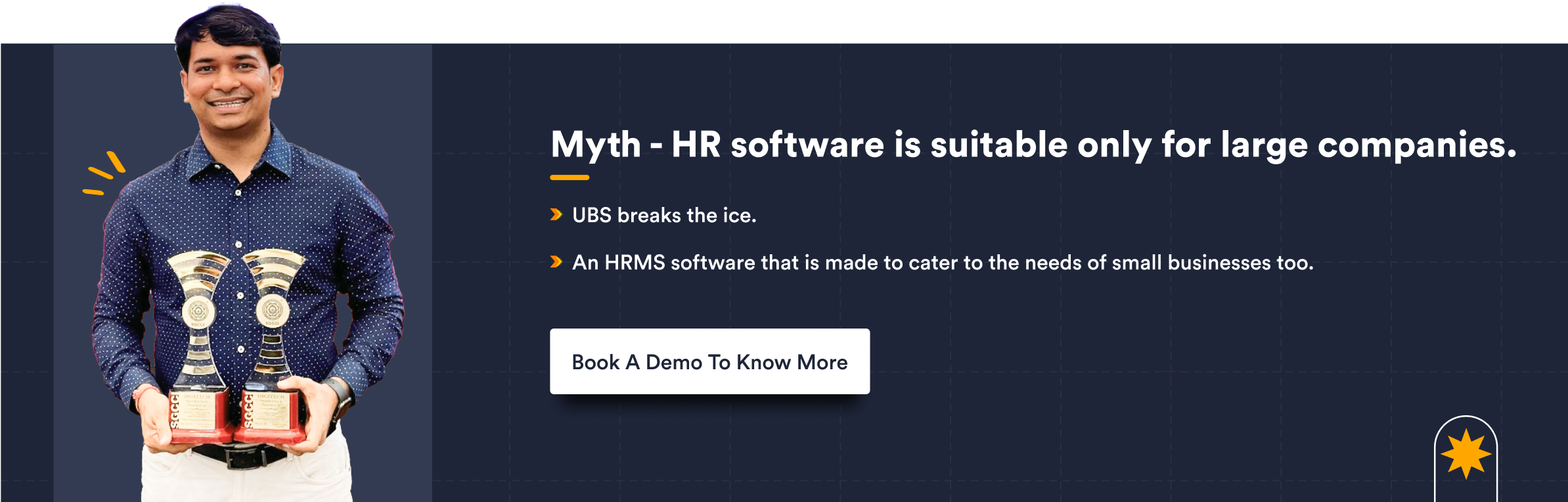 Myth HR software is suitable only for large companies.