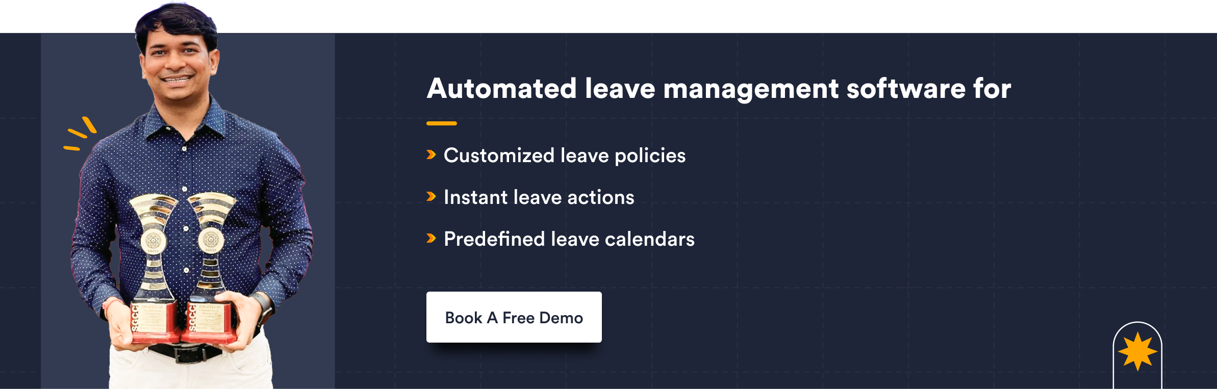 Automated leave management software for