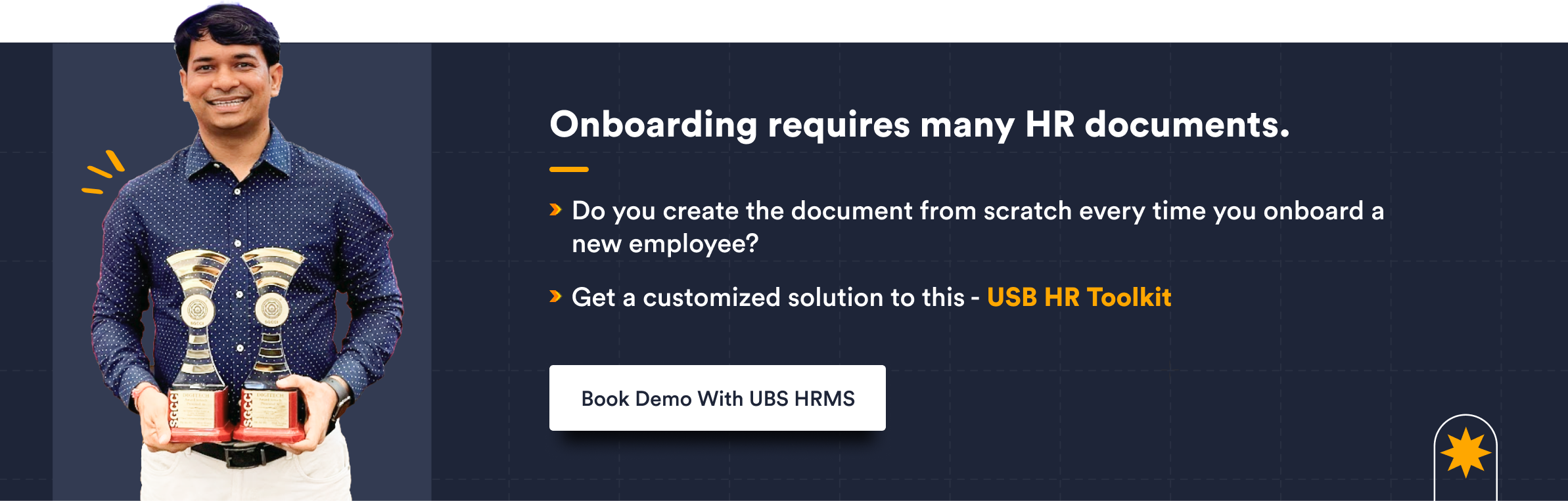 Onboarding requires many HR documents.